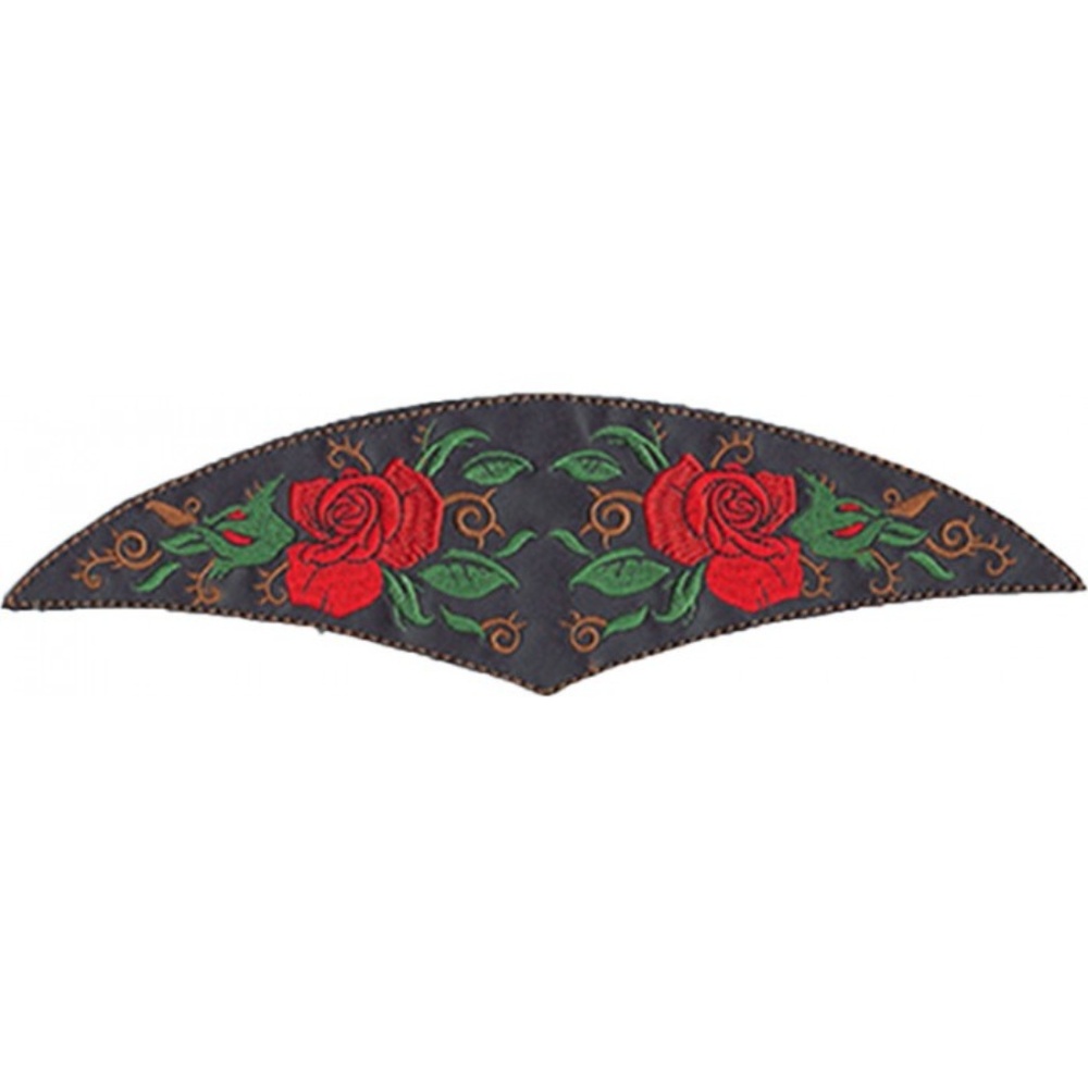 Double Roses Hat Patches Unisex